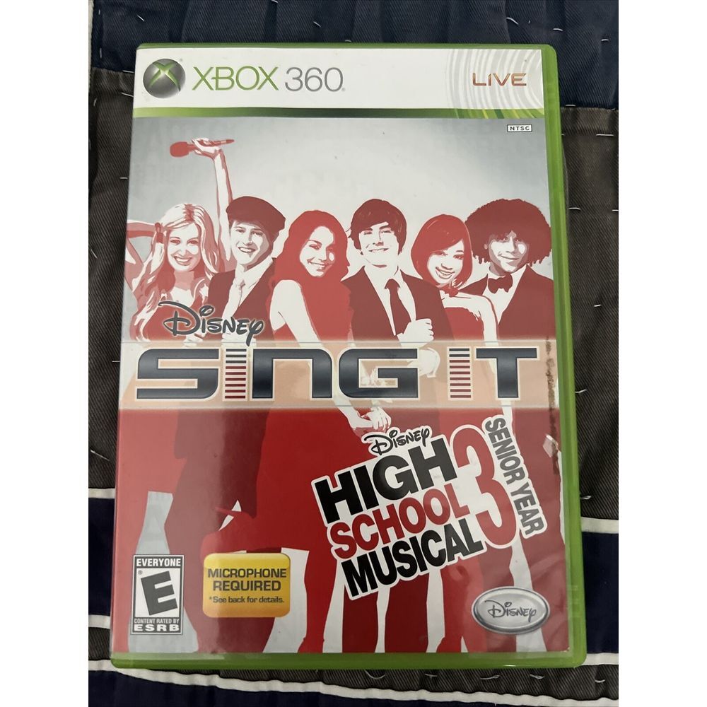 Disney Sing It: High School Musical 3 - Senior Year (Microsoft Xbox 360, 2008)